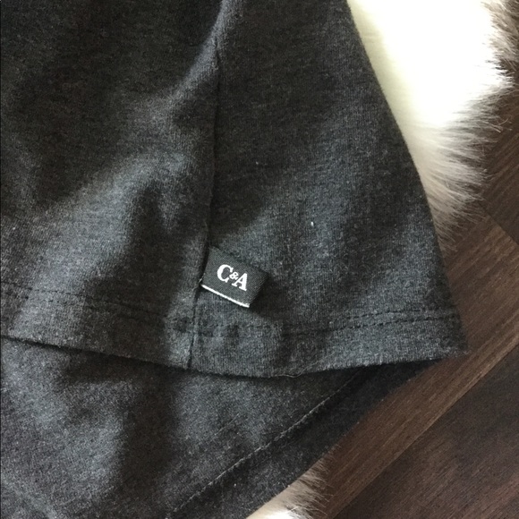 Gray maxi dress with hoodie - Picture 8 of 8